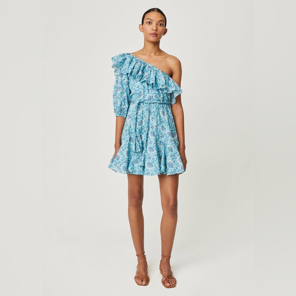RHODE Ozzie One Shoulder dress, Small